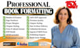 do ebook, print book formatting and interior layout design