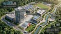 design wayfinding map, campus map, school map, park map and facility