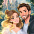custom couple portrait romantic artistic illustration