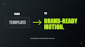 edit and customize your after effects template