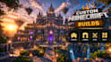 build minecraft spawn, lobby, hub, server map, minecraft castle spawn in bedrock