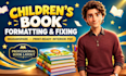 format childrens books for ingramspark and amazon KDP