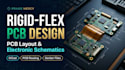 design professional rigid flex pcb layouts and electronic schematics