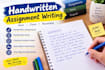 write neat english handwritten notes and assignments
