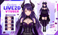 design live 2d vtuber model live2d rigging 3d vtuber model anime vtuber rigging