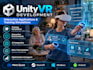 develop unity VR training simulations and interactive applications