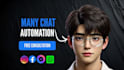 build manychat chatbot for facebook messenger automation