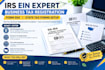 irs ein expert business tax registration form ss4 state tax forms setup