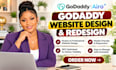 godaddy website design godaddy website redesign godaddy airo
