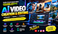 create ai generated videos and edit short videos