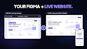 convert figma to html css tailwind responsive website