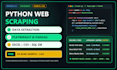 do python web scraping, data extraction, and excel CSV automation