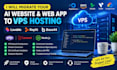 migrate lovable PHP laravel nodej base44 replit and ai web site to vps hosting