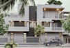 2d plan to 3d exterior cgi, modular house, facade 3d render,street layout design