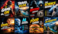 design attractive youtube thumbnail and video editing
