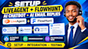 setup liveagent flowhunt ai chatbot and answerassistant ai email replies