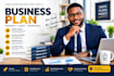create a startup business plan with market research