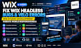 fix wix headless bugs velo errors code wix studio website mobile responsiveness