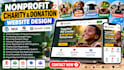 design wordpress wix squarespace showit square zeffy givebutter donorbox website