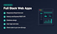 build a full stack web application with react, nodejs and mongodb