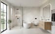 do bathroom interior design in 3d and render