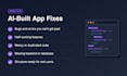 fix bugs and finish features in your lovable, bolt, base44 or replit app