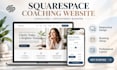 squarespace coaching  and consulting website with appointment booking website