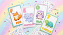 design childrens and education cards game