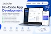 build nocode adalo, flutterflow and bubble io web app website bubble developer