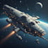draw detailed science fiction spaceships