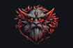 design unique fantasy character logo