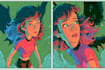 draw comic book illustration, graphic novel webtoon