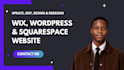 edit update squarespace design wix website customize wordpress wix studio editor