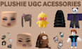 create custom roblox ugc plushies, shoulder buddies and accessories