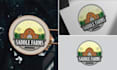 draw a badge logo design