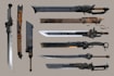draw pixel art weapon and guns