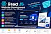 modern react website development