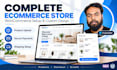 create a professional woocommerce online store