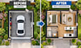 adu permit drawing garage conversion plans city  approval blueprint construction