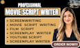 do screenplay writing, screenwriting, script writing and movie script writing