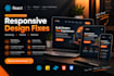 fix react bugs and responsive design issues