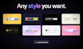 create clean follow and subscribe animations in 4k