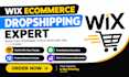 build responsive wix dropshipping website design redsesign wix ecommerce expert