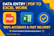 Do data entry, excel spreadsheet, and bookkeeping for your business by ...