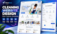 do cleaning service website cleaning booking website wordpress business website