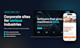 create a professional b2b website