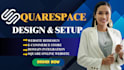 build a square online and squarespace website