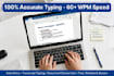 do pdf to word, image to word and ms word typing