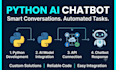 create python ai chatbots and automate tasks using apis