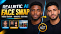 create realistic ai face swaps and photo manipulation